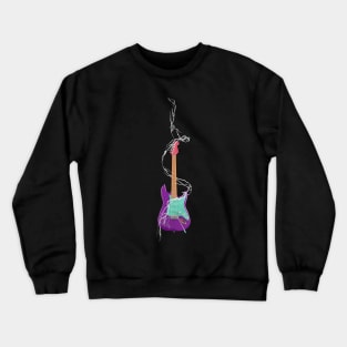 Electro Guitar Crewneck Sweatshirt